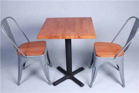 Beech Wood Table à manger en bois massif peut être personnalisé!