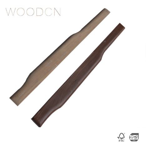 Bras de chaise en noyer noir