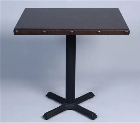 Plateau de table à thé en placage de métal