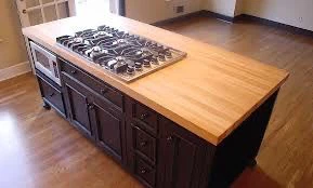 Dessus de comptoir collé en bois de hêtre massif