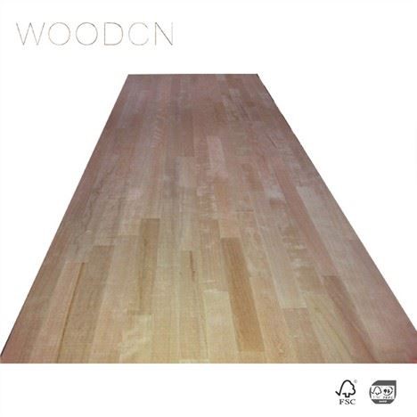 Panneau solide de meubles en bois de hêtre de l’UE