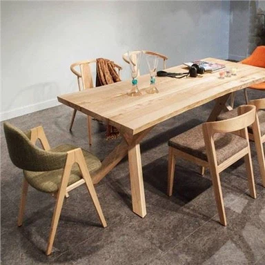 Plateau de table Live Edge en bois de chêne blanc massif