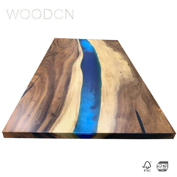 Table/bureau River en bois massif
