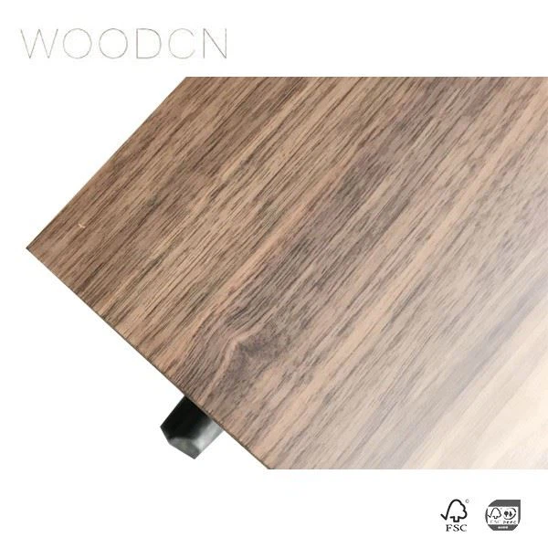 Veneer Black Walnut Wood Restaurant Home Table Top Manufacturers