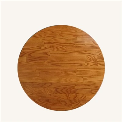 Table de table à manger en bois de bois de bois de cendre dans le fournisseur de couleurs de cerise