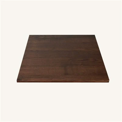 Table basse carrée en bois massif en noyer fournisseur