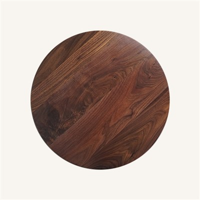 Solide Na Walnut Luxury Restaurant Dining Table Top Fournisseur