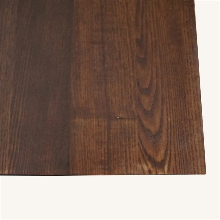 Solid Ash Wood Executive Office Desk Top in Walnut Color price
